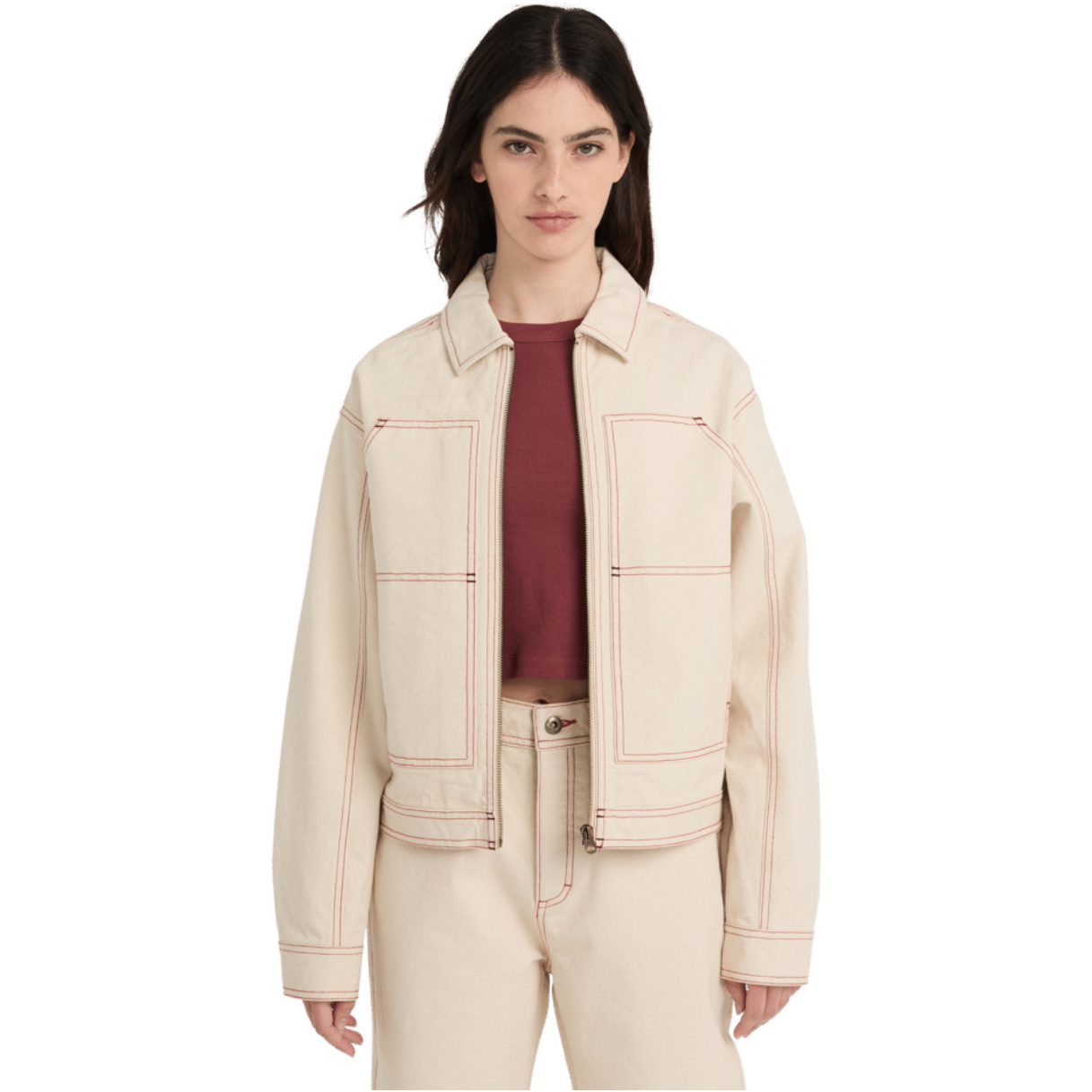 2026 Element Womens Chore Canvas Denim Jacket ELJJK00144 - Natural